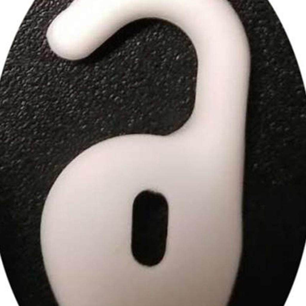 2X 1 Pair Silicone Ear Tips Headphone Cover for  Boost White