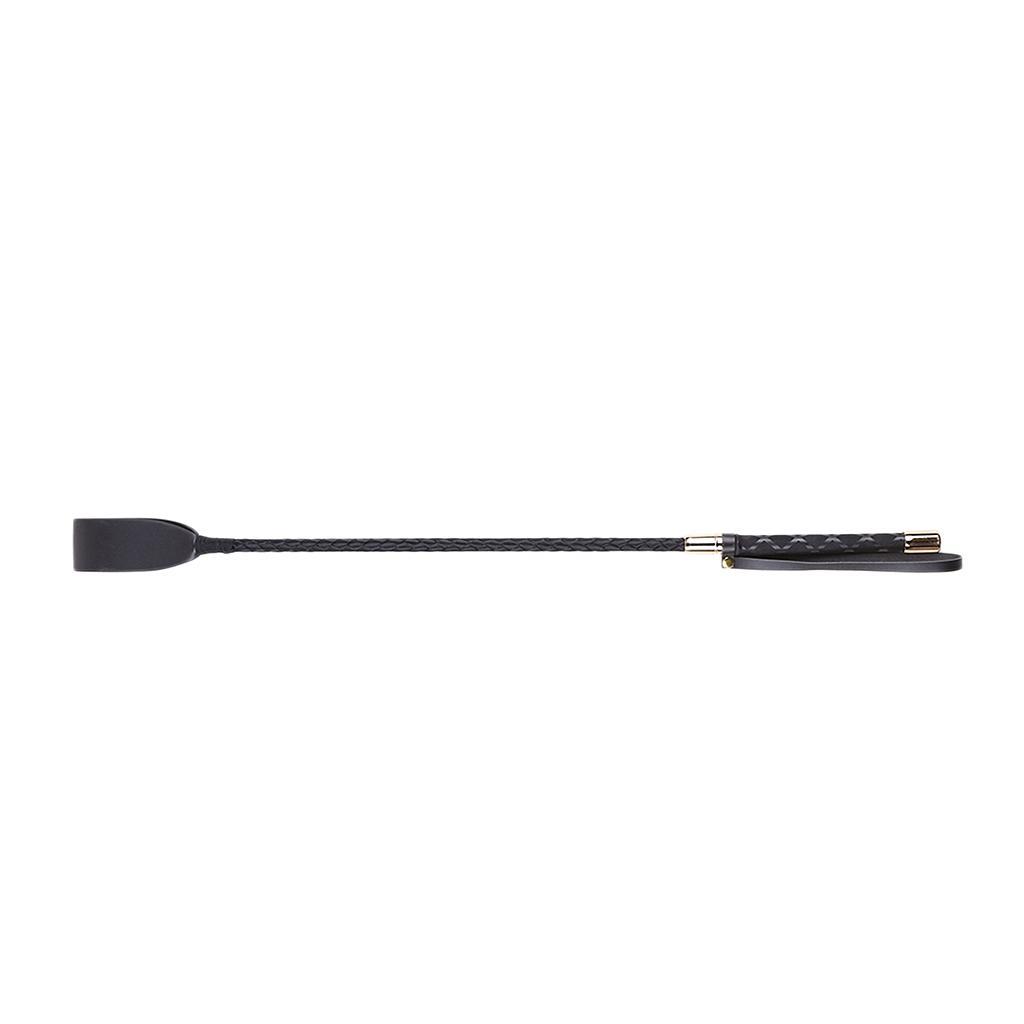 Leather Horse Riding Crop Straight Strict Restraint Cosplay Toy for