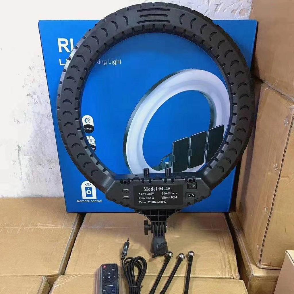 Đèn livestream 45Cm, Makeup, Quay Phim , Chụp Ảnh, Livetream, Selfie, Xăm nghệ thuật " Bản RL-18 "