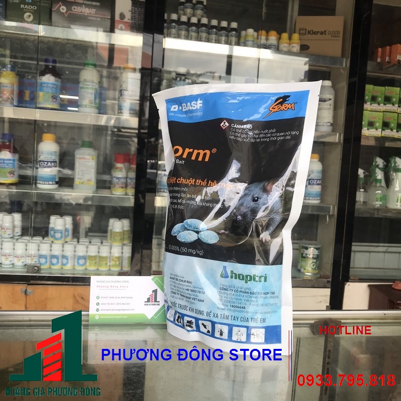 Thuốc diệt chuột STORM 0.005%- 1 kg