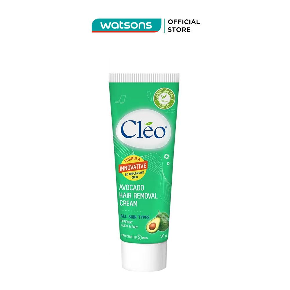 Kem Tẩy Lông Cleo Avocado Hair Removal Cream 50g