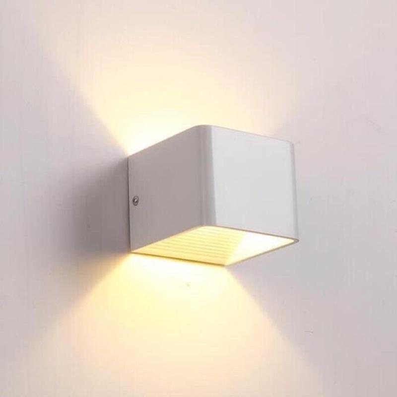 ĐÈN TƯỜNG LED HÌNH VUÔNG HẮT TƯỜNG 2 CHIỀU