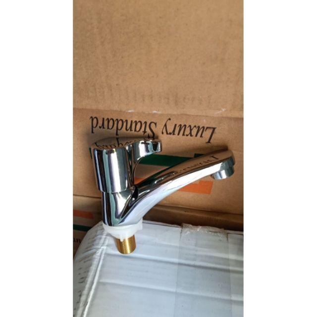 Lavabo thau xi mạ như hình