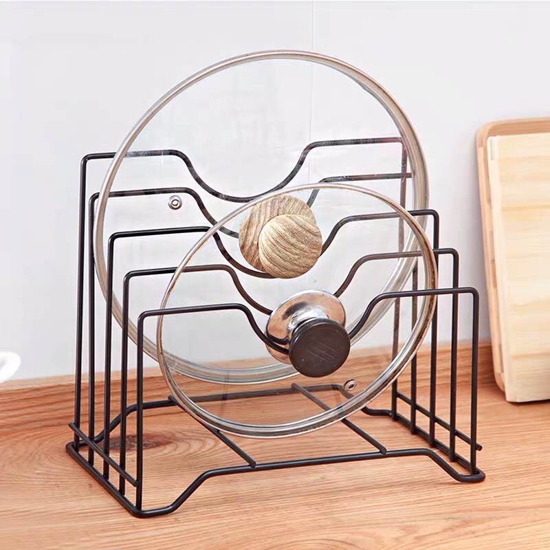 Kệ Giá Dắt Vung Nồi Đa Năng Dắt Thớt - Thiết Kế Tinh Tế, Hiện Đại Theo Phong Cách Nhật Bản - HÀNG CHÍNH HÃNG MINIIN