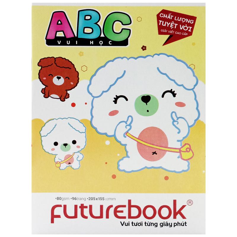 Tập Học Sinh Vui Học ABC A5 - 4 Ô Ly - 96 Trang 80gsm - futurebook DK891 (Mẫu Màu Giao Ngẫu Nhiên)