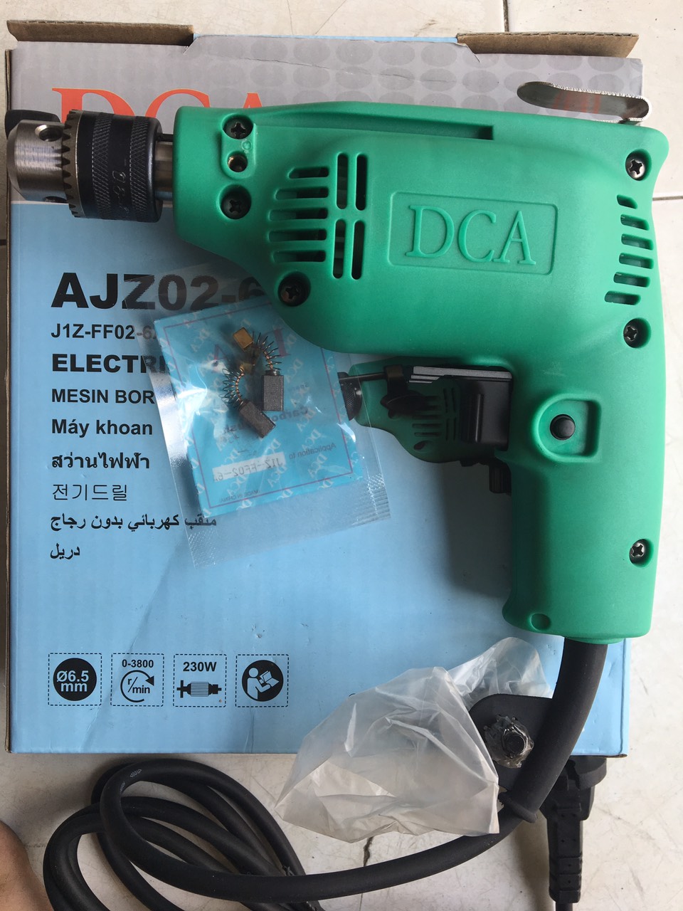 MÁY KHOAN ĐIỆN CẦM TAY DCA AJZ02-6A