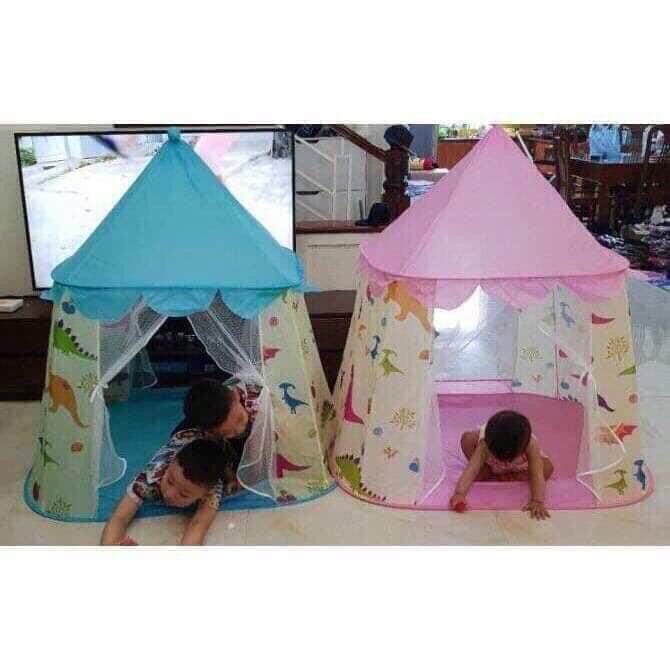 lều công chúa hoàng tử - nhiều mầu kích thước 120x95x125