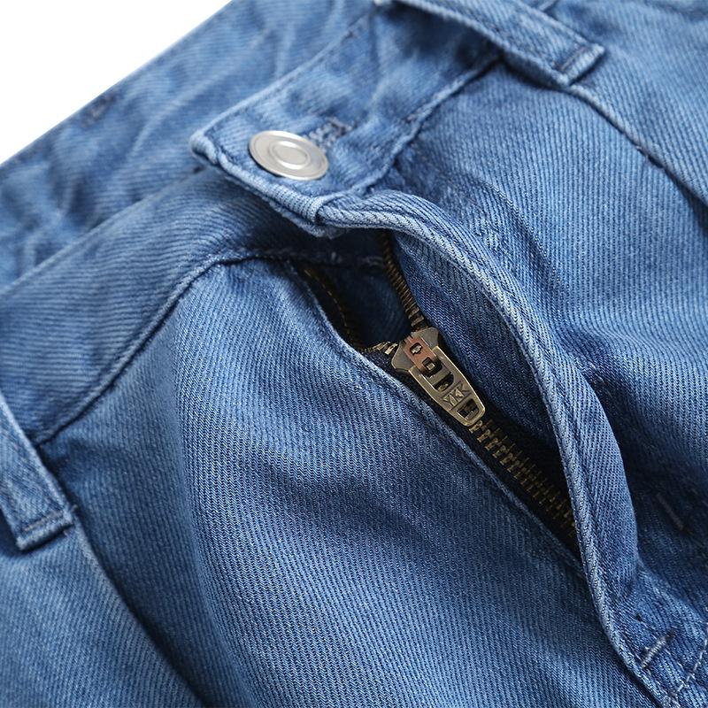 Quần Short Jean Ống Rộng, Quần Bò Lửng Form Ullzang Hàn Quốc (SJ084)