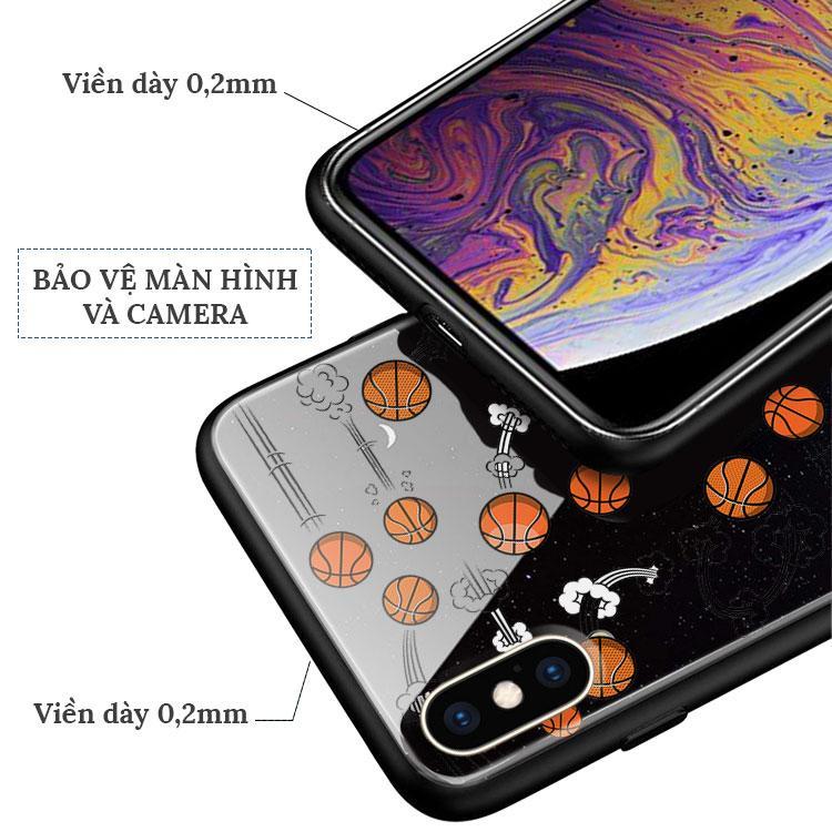 Ốp Lưng Bóng Rổ Độc Đáo dành cho Iphone 6/6Plus/6S/6S Plus/7/7Plus/8/8Plus/X/Xs/Xs Max/11/11 Promax/12/12 Promax Lpc03010040