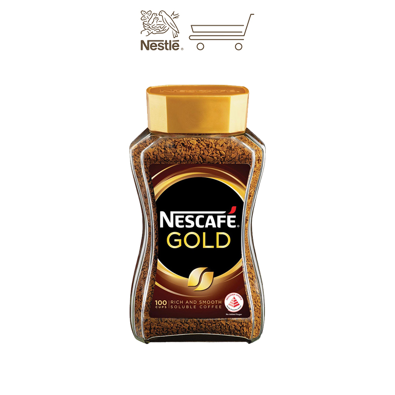 Cà phê hòa tan Nescafé Gold Blend Arabica nguyên chất - nhập khẩu Hàn Quốc 200g