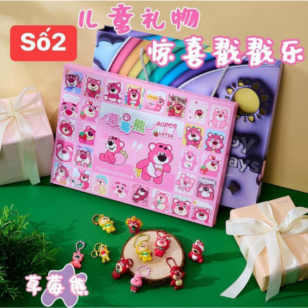 HỘP 40 MÓN ĐỒ CHƠI KOROMI BÍ MẬT CHO BÉ SIÊU HOT - hàng nhập khẩu