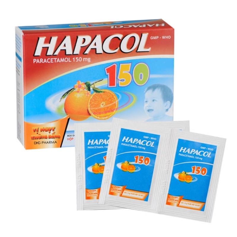 HAPACOL 150mg - HỘP 24 GÓI CHO BÉ TỪ 1-3 TUỔI