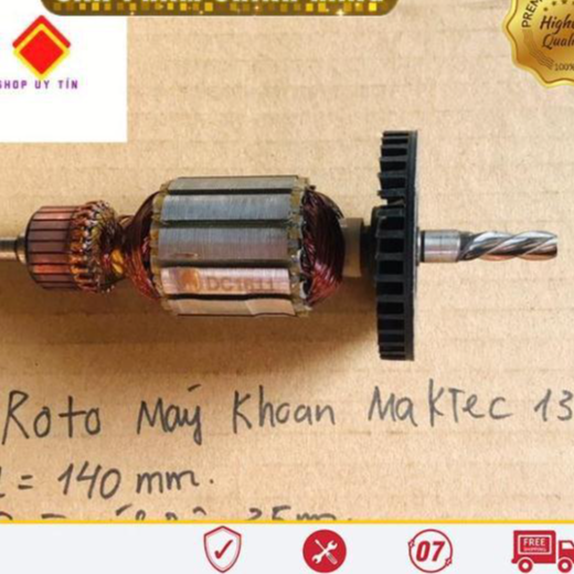 Roto dành cho máy khoan maktec 811 13mm