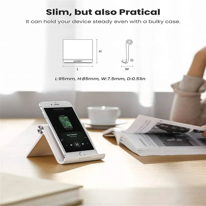 Giá đỡ thông minh cho điện thoại máy tính bảng iPad, i.Phone UG-30285 - Hàng Chính Hãng