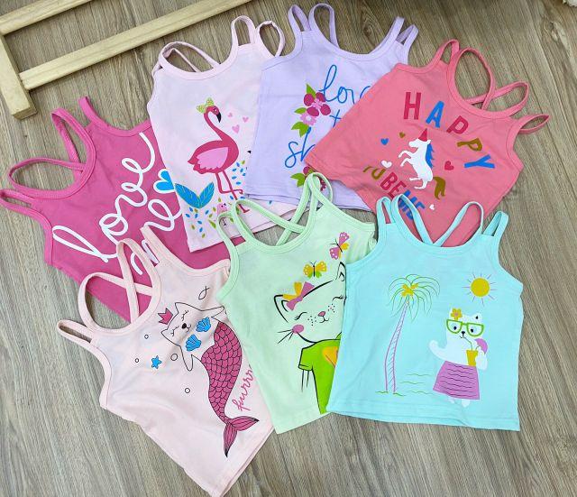 Bộ hai dây bé gái siêu cưng- Đồ bộ trẻ em