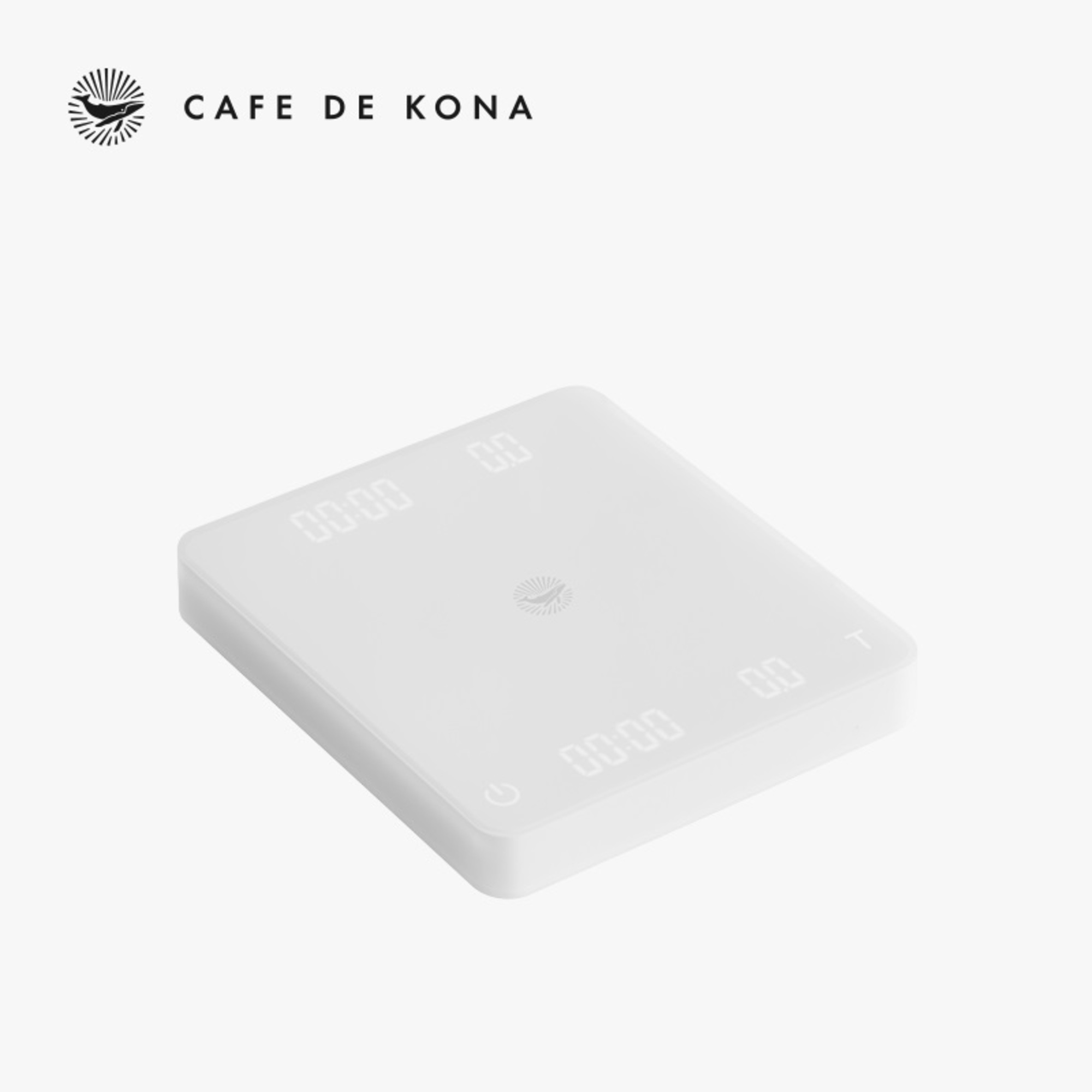 Cân điện tử GHOST 2 mặt cho pha chế cà phê đồ uống có đếm giờ CAFE DE KONA pin sạc