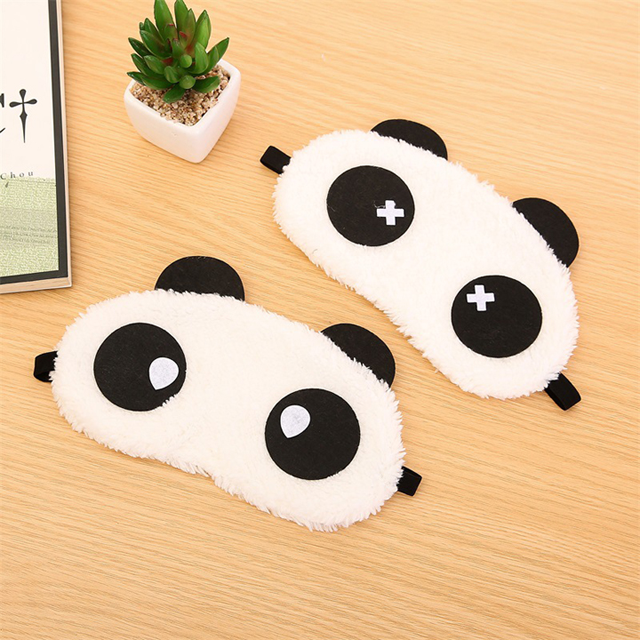 Tấm che mắt ngủ gấu hình panda (ngẫu nhiên)