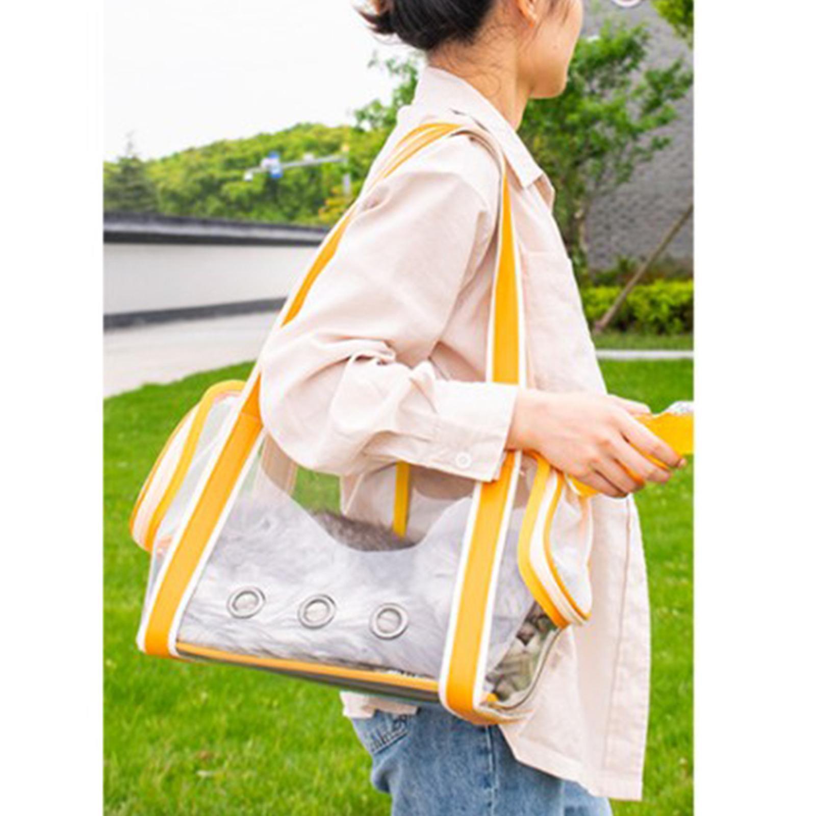 Portable Pet Carrier Travel Shoulder Breathable Bag Tote