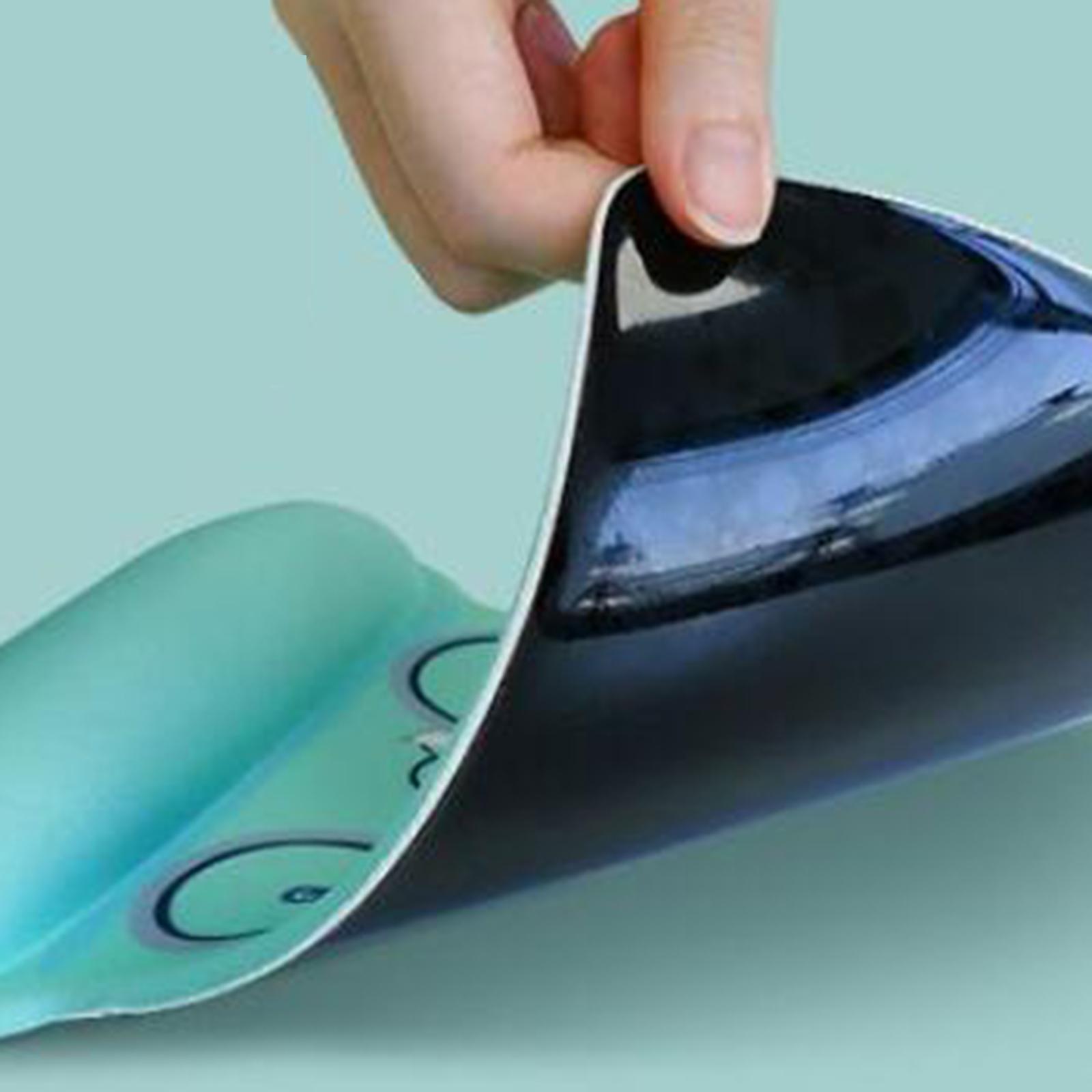 Ergonomic Mouse Pad with Wrist Rest, Non- Rubber Base, Wrist Rest, for Home, Office, Travel Relieve