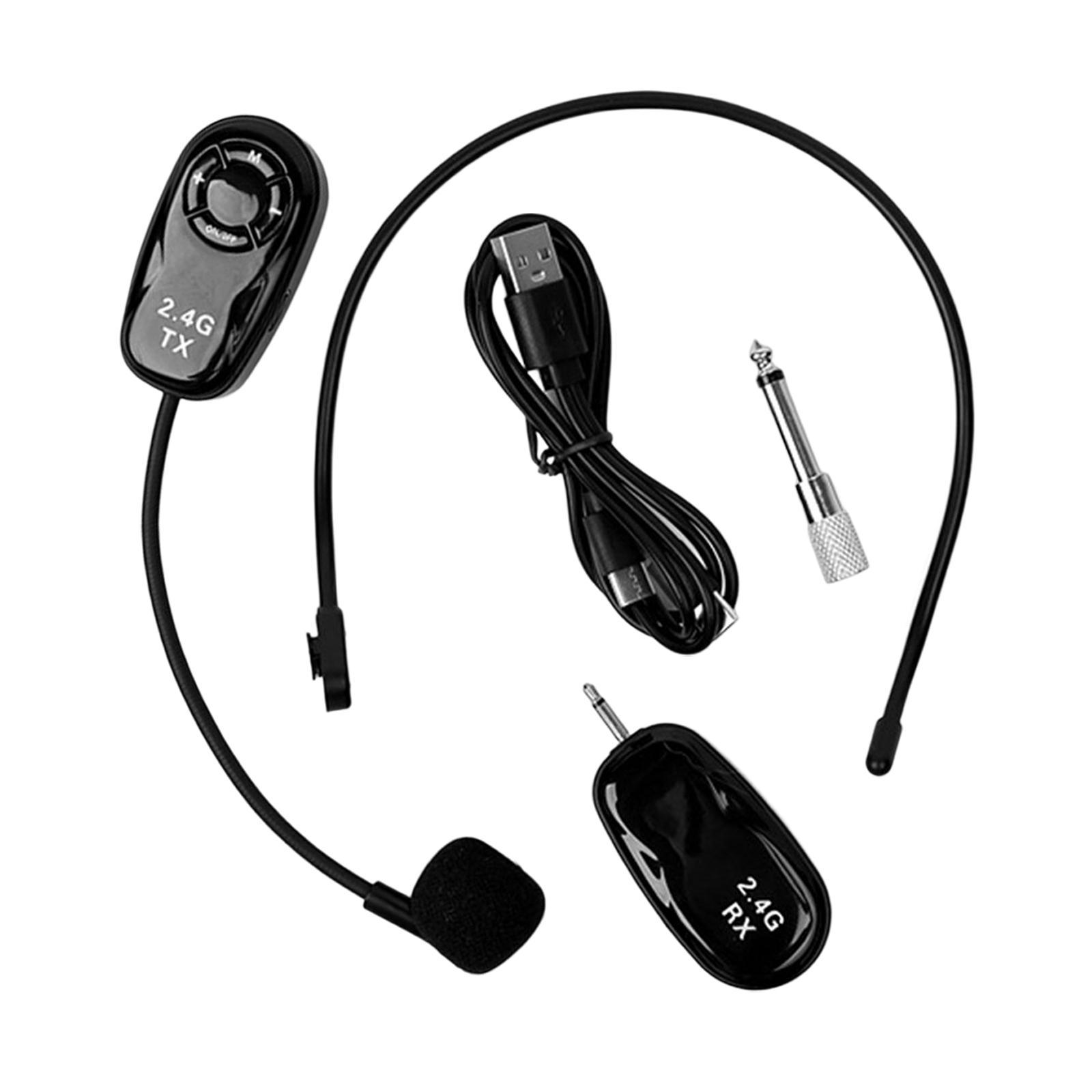 Microphone Headset Stage Speakers for Meeting Classroom Teacher