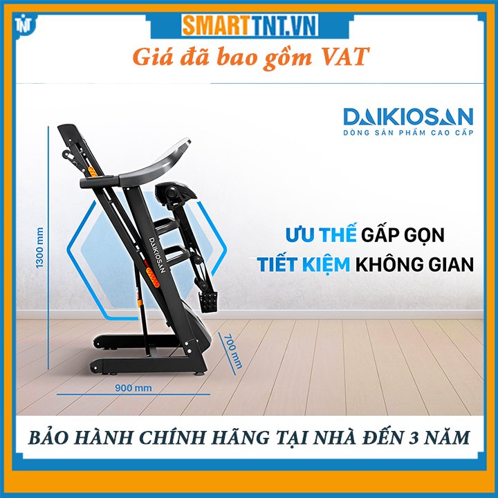 Máy chạy bộ đa năng chính hãng Daikiosan DVCB-00004