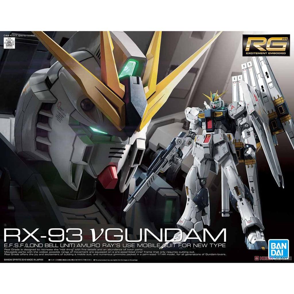 Bộ mô hình đồ chơi lắp ráp RG RX 93 V nu GUNDAM Bandai