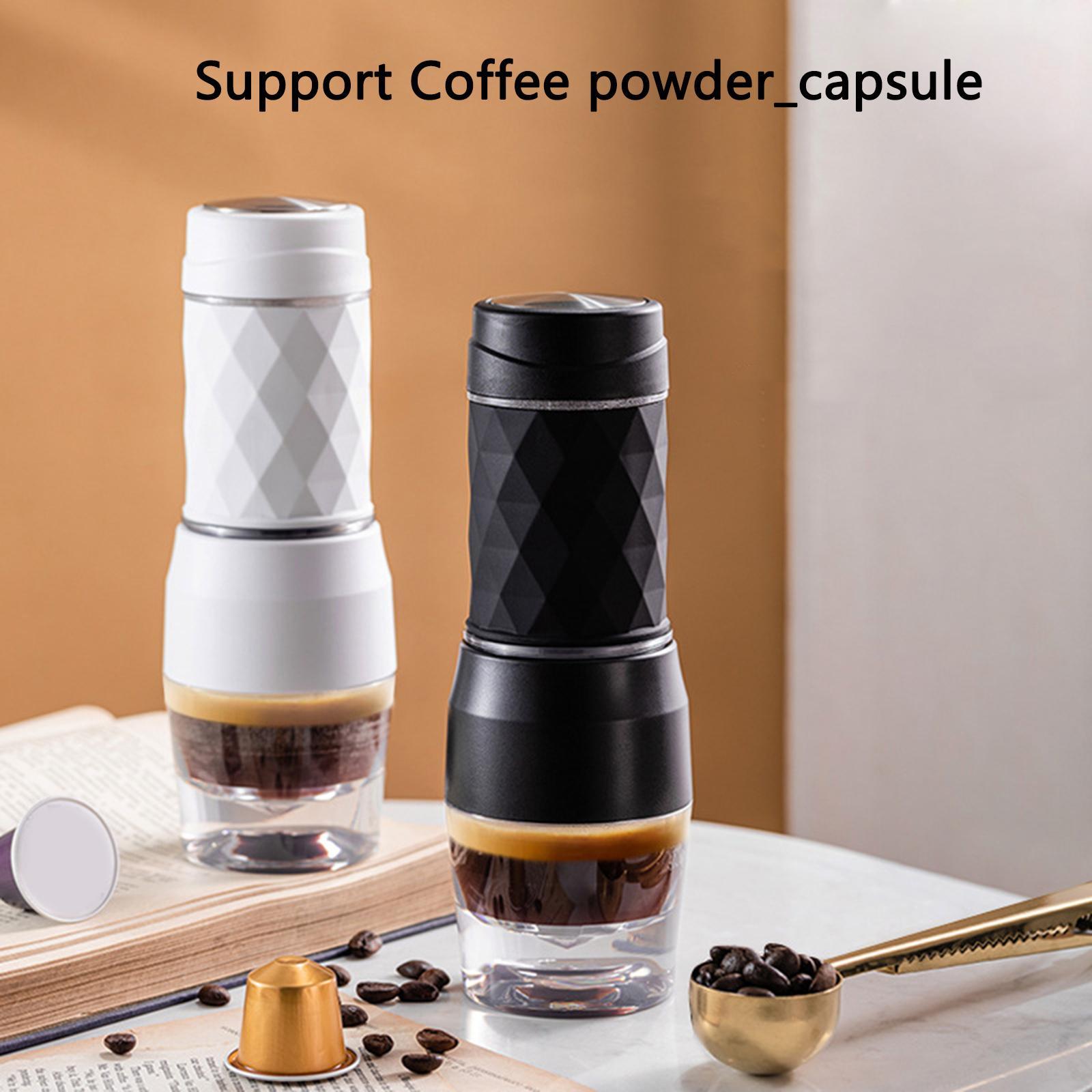 120ML Espresso Machine Manual Coffee Maker Travel Picnic Hiking