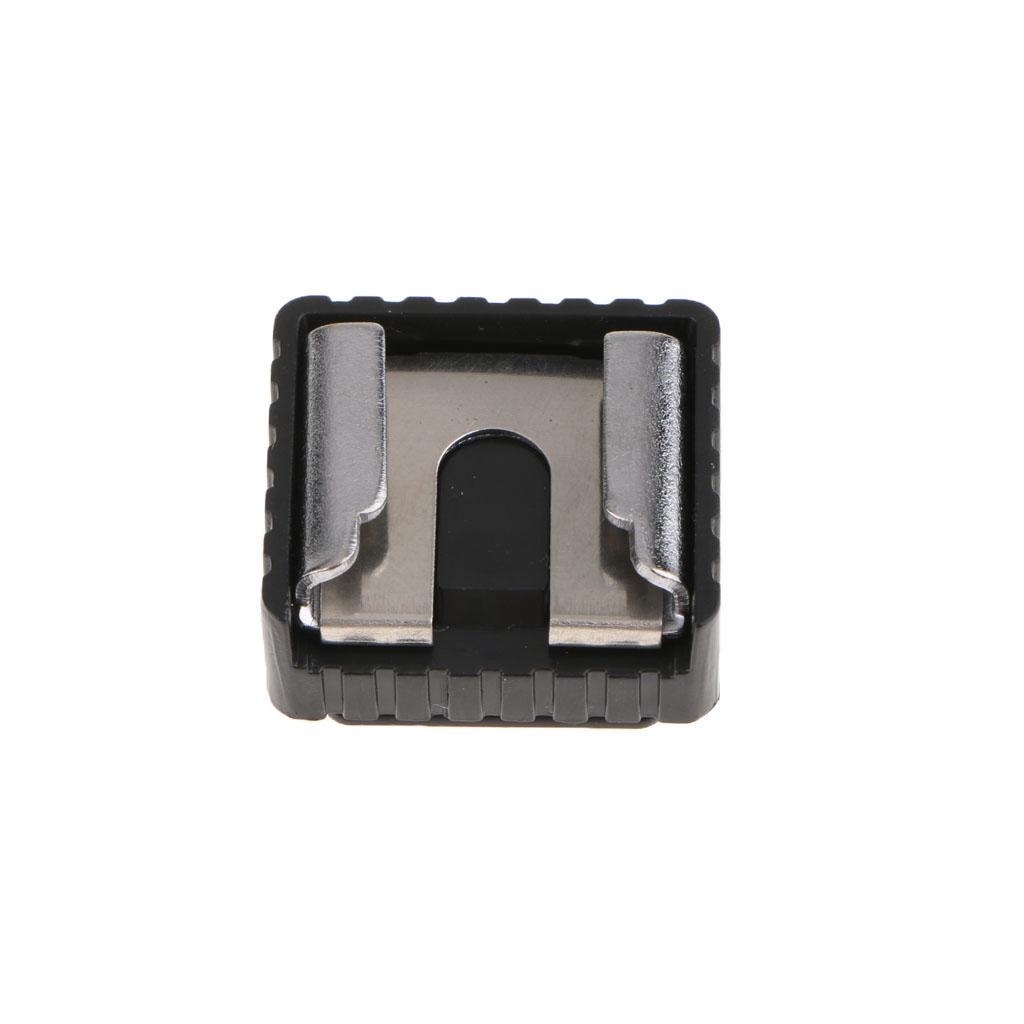 360 Degree Double Ballhead & 1/4" Screw for LED Lights Flash Lights Monitor