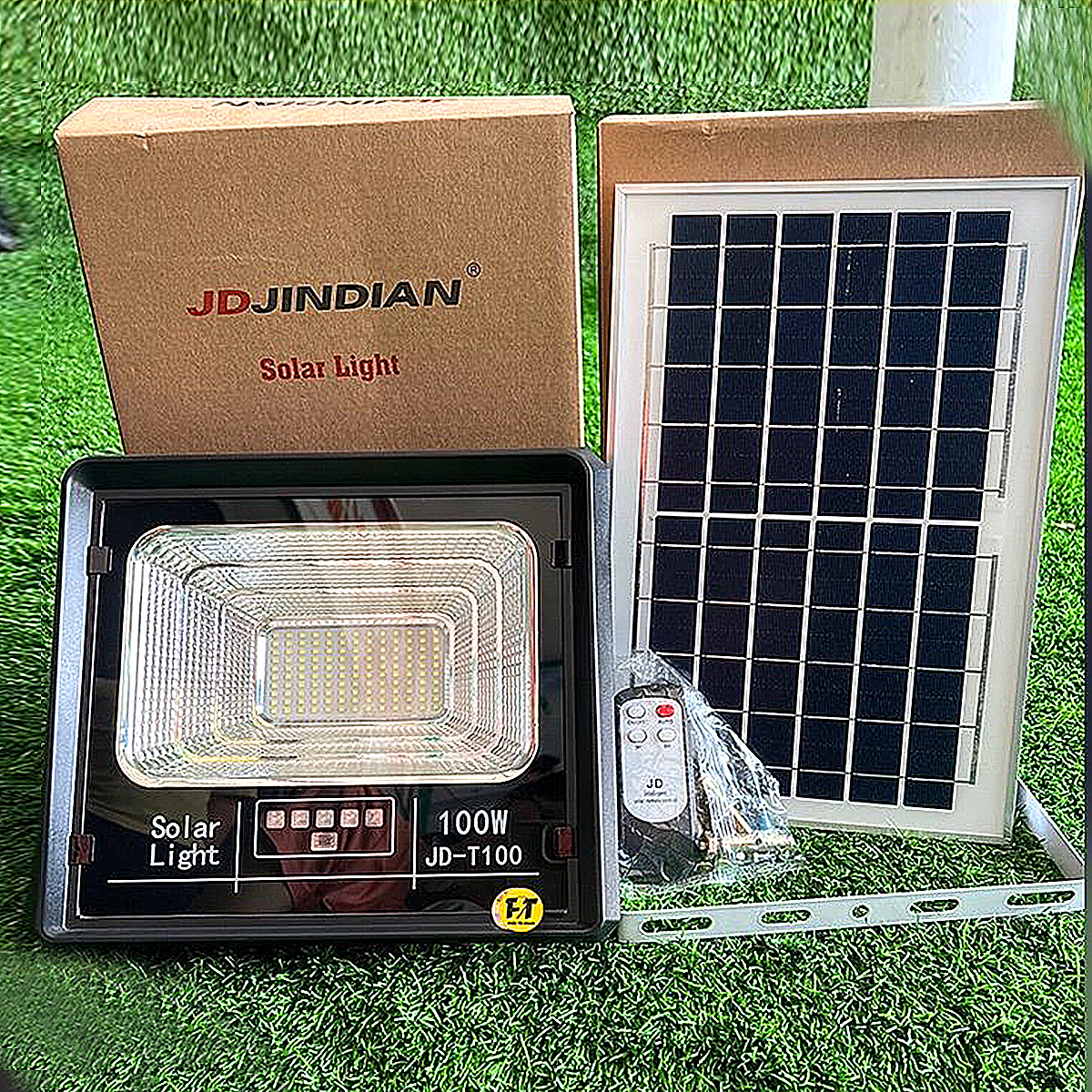 ĐÈN PHA NĂNG LƯỢNG MẶT TRỜI JD-T100