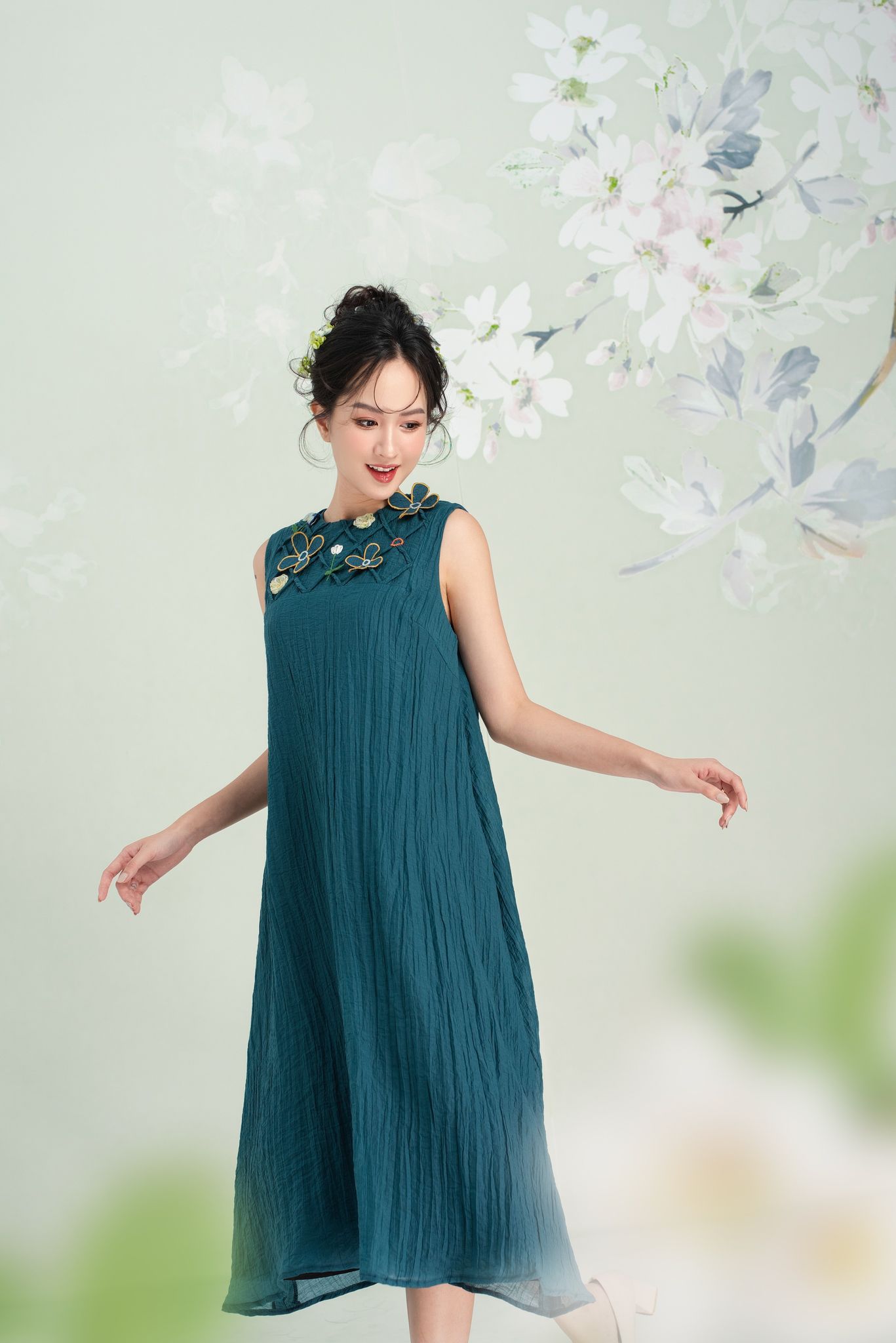 OLV - Đầm Berty Embro Dress