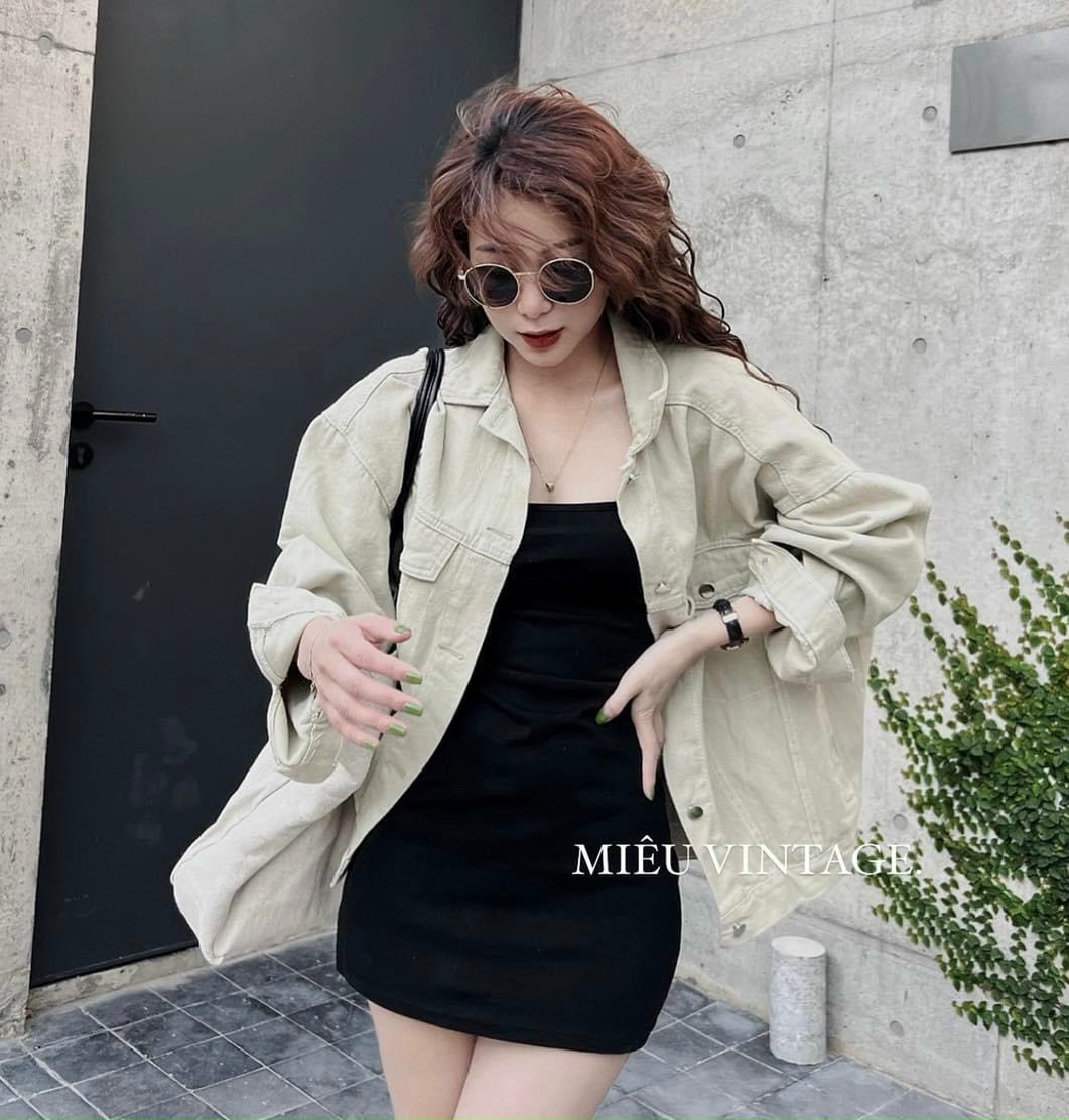 ÁO KHOÁC KAKI THU ĐÔNG CỔ SƠ MI FORM RỘNG BIG SIZE