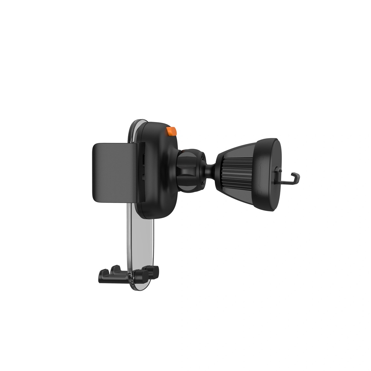 Giá đỡ Wiwu CH008 Car Mount dành cho điện thoại trên ô tô, làm bằng hợp kim nhôm, xoay 360 độ - Hàng chính hãng