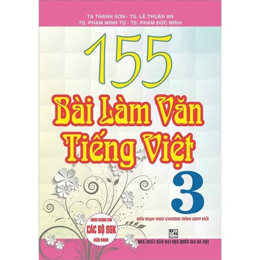 Sách - 155 bài làm văn tiếng việt lớp 3