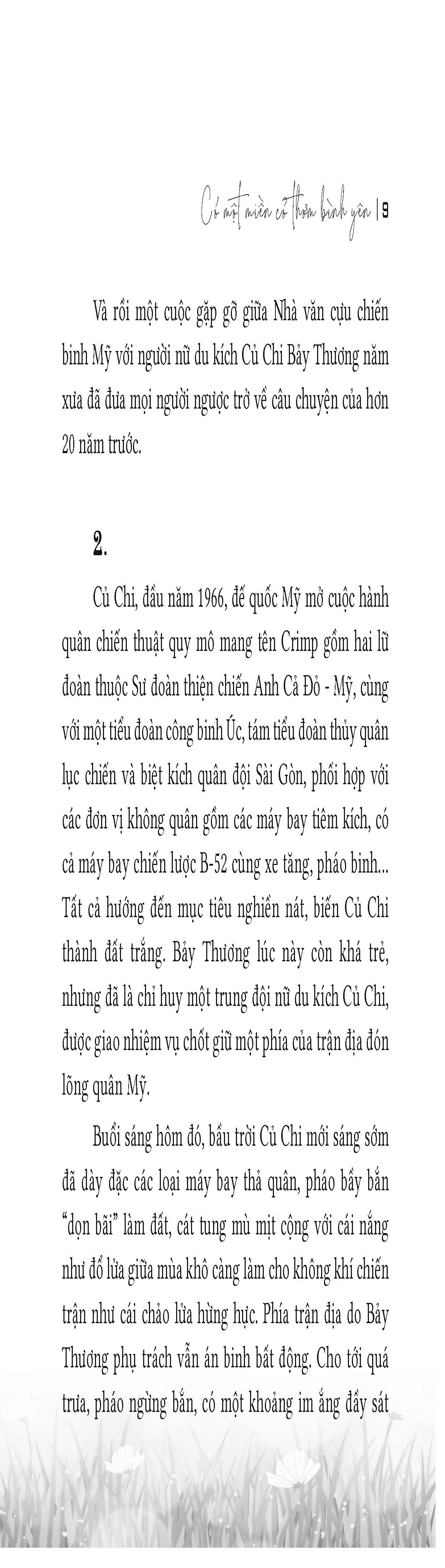 Có Một Miền Cỏ Thơm Bình Yên
