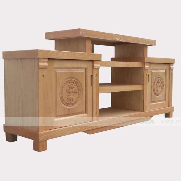 Kệ ti vi gỗ SỒI 1m6 , KỆ ĐỂ TIVI , BÀN ĐỂ TIVI