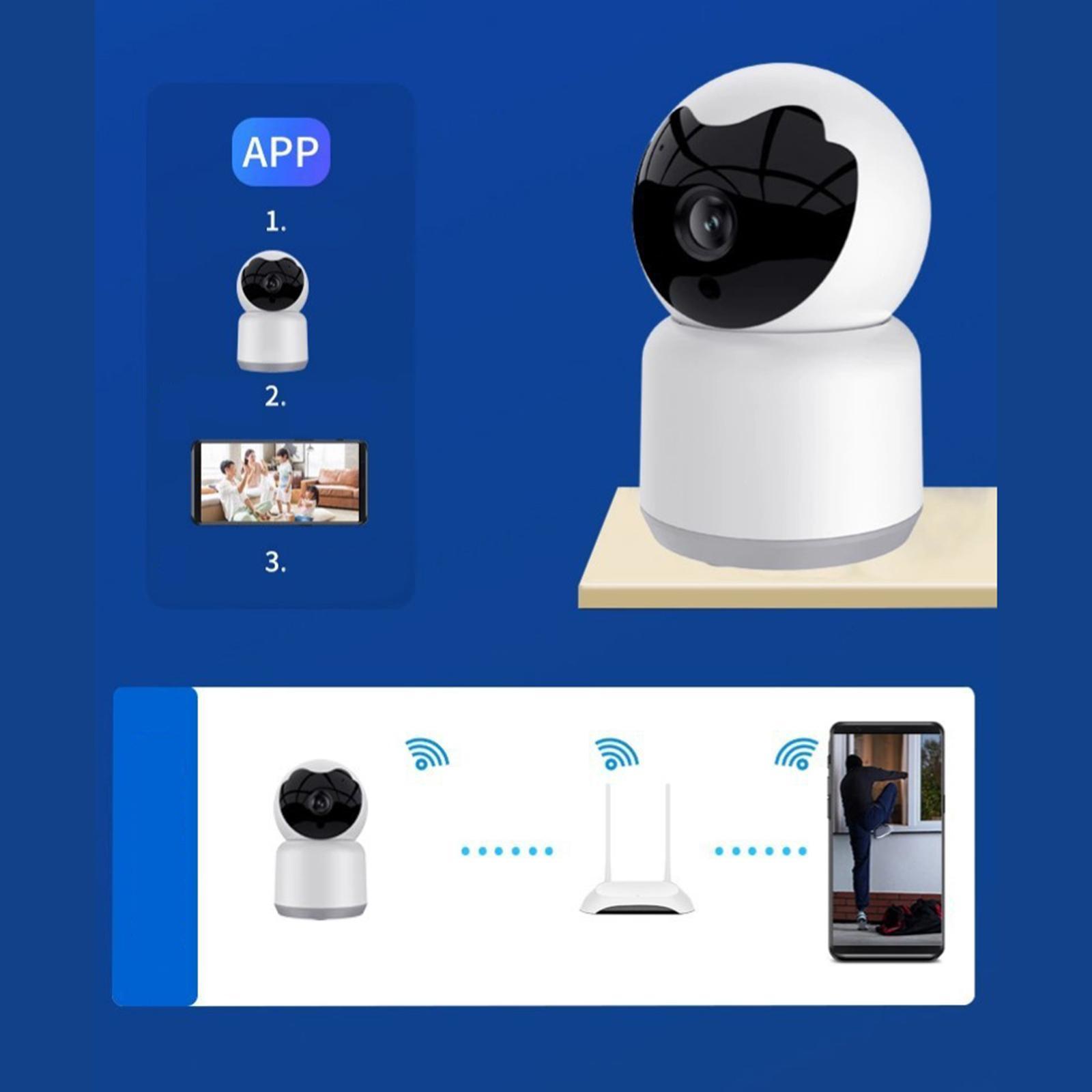 2MP Tuya Camera Infrared Micro  Recording  for Home Outdoor Cat