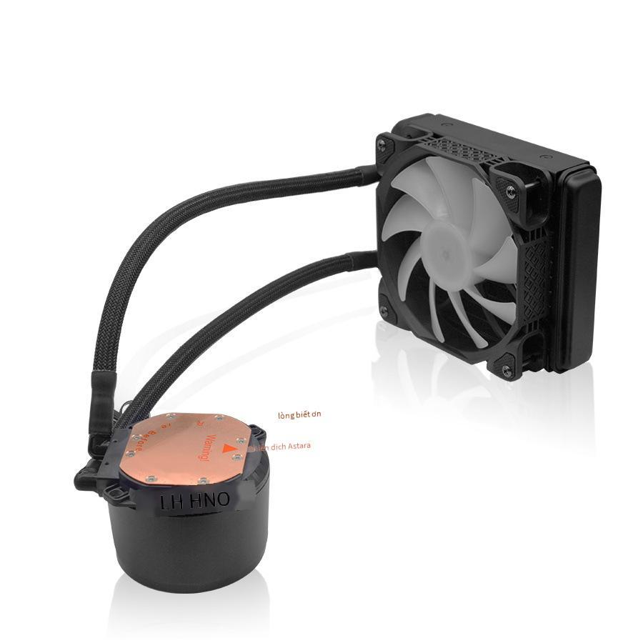 Phong cách mới nhất Simeng 120 máy tính để bàn 5V ARGB tích hợp một hàng bộ tản nhiệt làm mát bằng nước đồng bộ Shenguang đa nền tảng