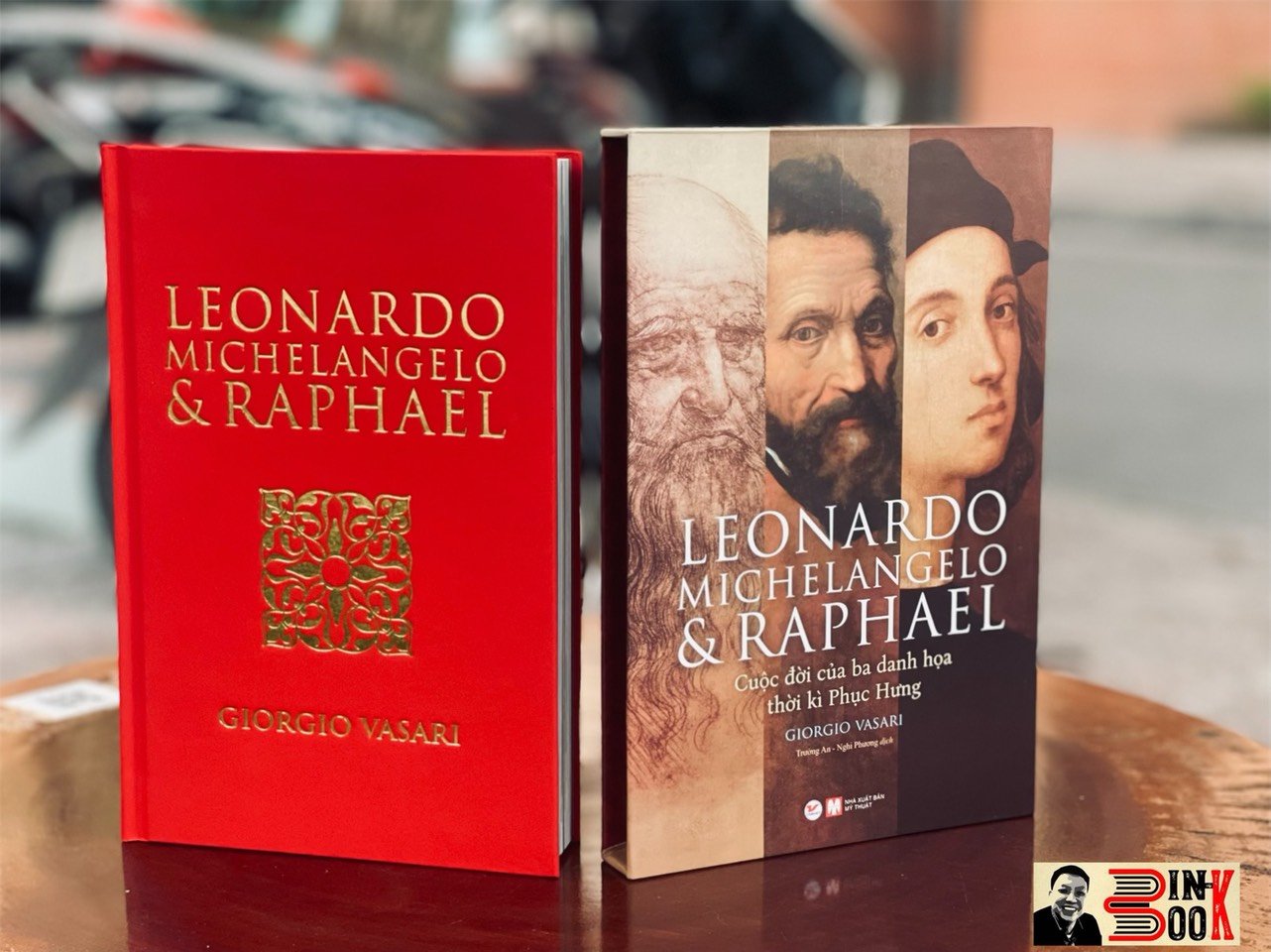 BỘ SÁCH DELUXE BOOKS (BỘ SÁCH SANG TRỌNG) - Leonardo, Michelangelo &amp;amp; Raphael - Cuộc đời của ba danh họa thời kì Phục Hưng