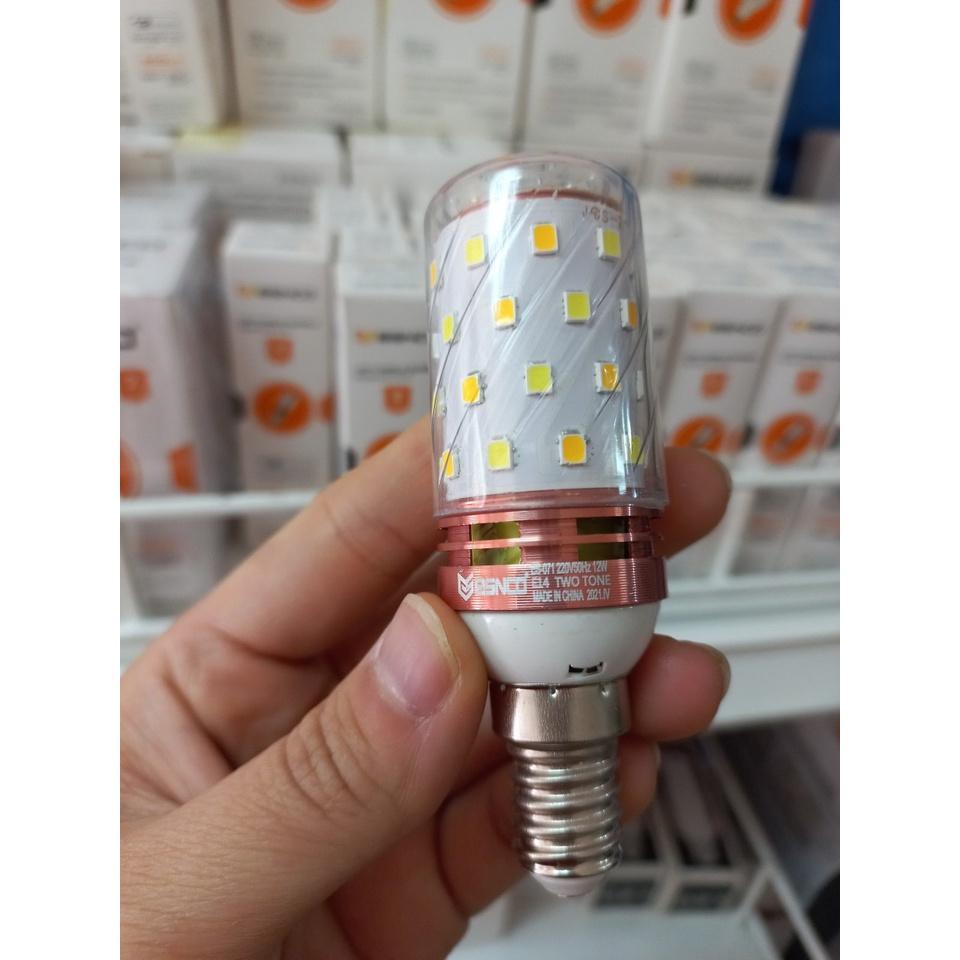 Bóng led Bắp e14, e27 3 chế độ ánh sáng