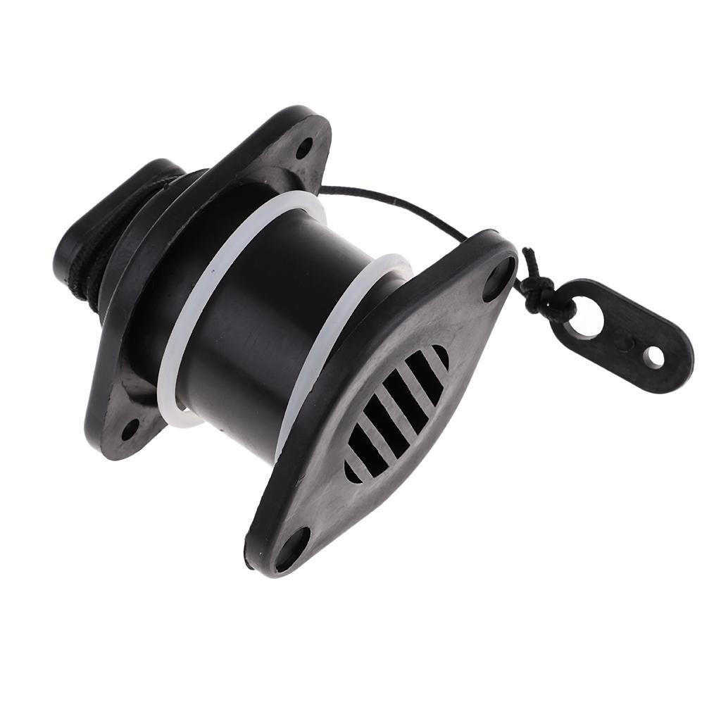 2x Boat Deck Drain Scupper /Plug for Kayak Canoe Dinghy Sailing Yacht