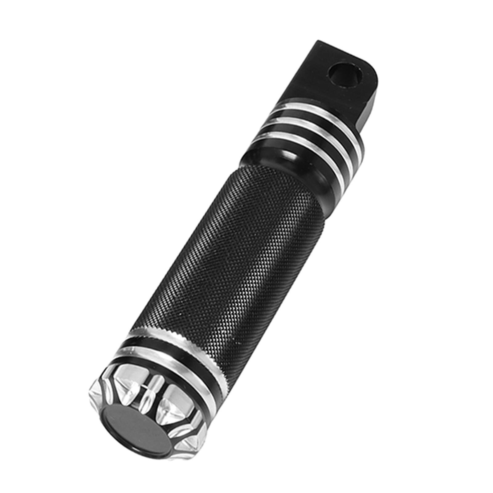 2Pcs Foot Pegs CNC  Easy to Install ,Aluminum Alloy, Nonslip ,Universal