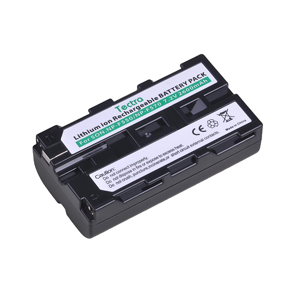 1 cái 2600mAh NP-F550 NP-F570 NPF550 Pin Máy Ảnh cho Sony NP-F330 NP-F530 NP-F570 NP-F730 NP-F750 CCD-RV100 CCD-TRV81 MVC-FD81