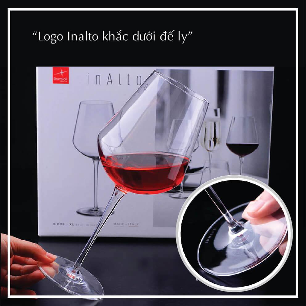 Bộ 6 Ly rượu Thủy Tinh Inalto 640ml  - Bormioli Rocco - Italy