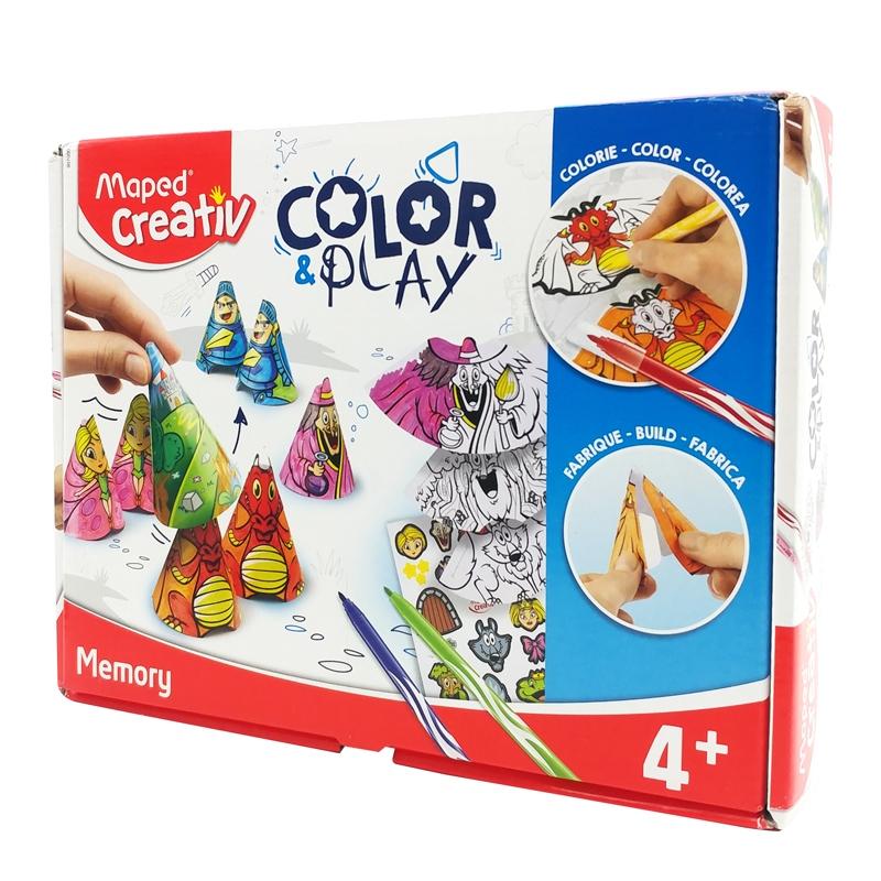 Đồ Chơi Thủ Công Trang Trí Và Lắp Ghép Nhân Vật Hoạt Hình Color Play - Maped Creative 907000 - Memory