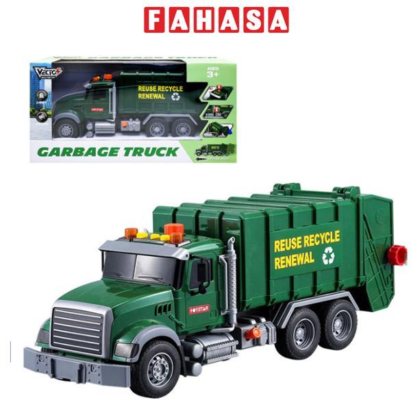 Đồ Chơi Mô Hình Xe Rác Có Đèn Và Âm Thanh - Vecto VT53P-2