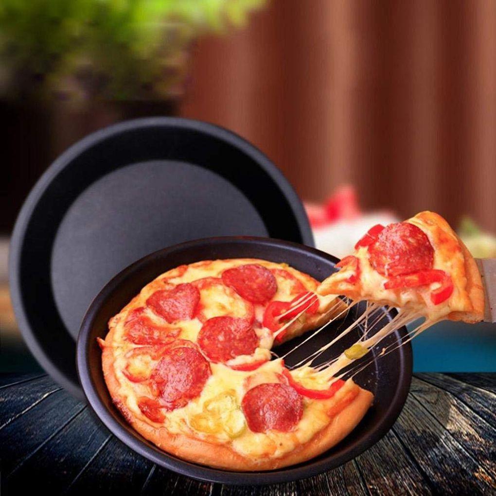 Khay nướng bánh pizza bằng thép không gỉ chống dính tiện dụng chất lượng cao