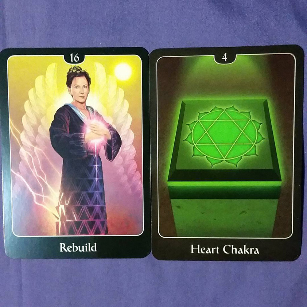 [Size Gốc] Bộ Bài The Psychic Tarot For The Heart Oracle 65 lá 8.9x12.7 Cm Cán Màng Dày Dặn Kèm Hướng Dẫn Tiếng Anh