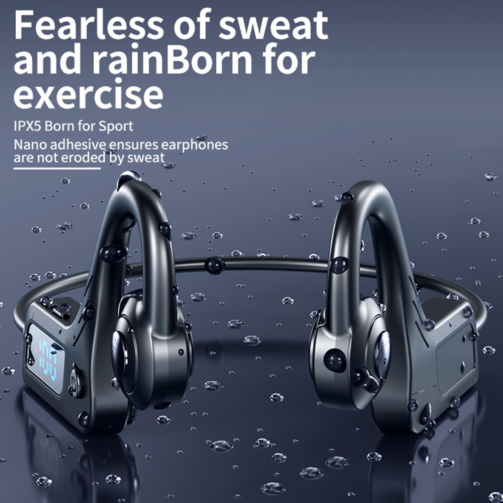 Open Ear Headphones 5.3 Compact Wireless Sports Headset for Running
