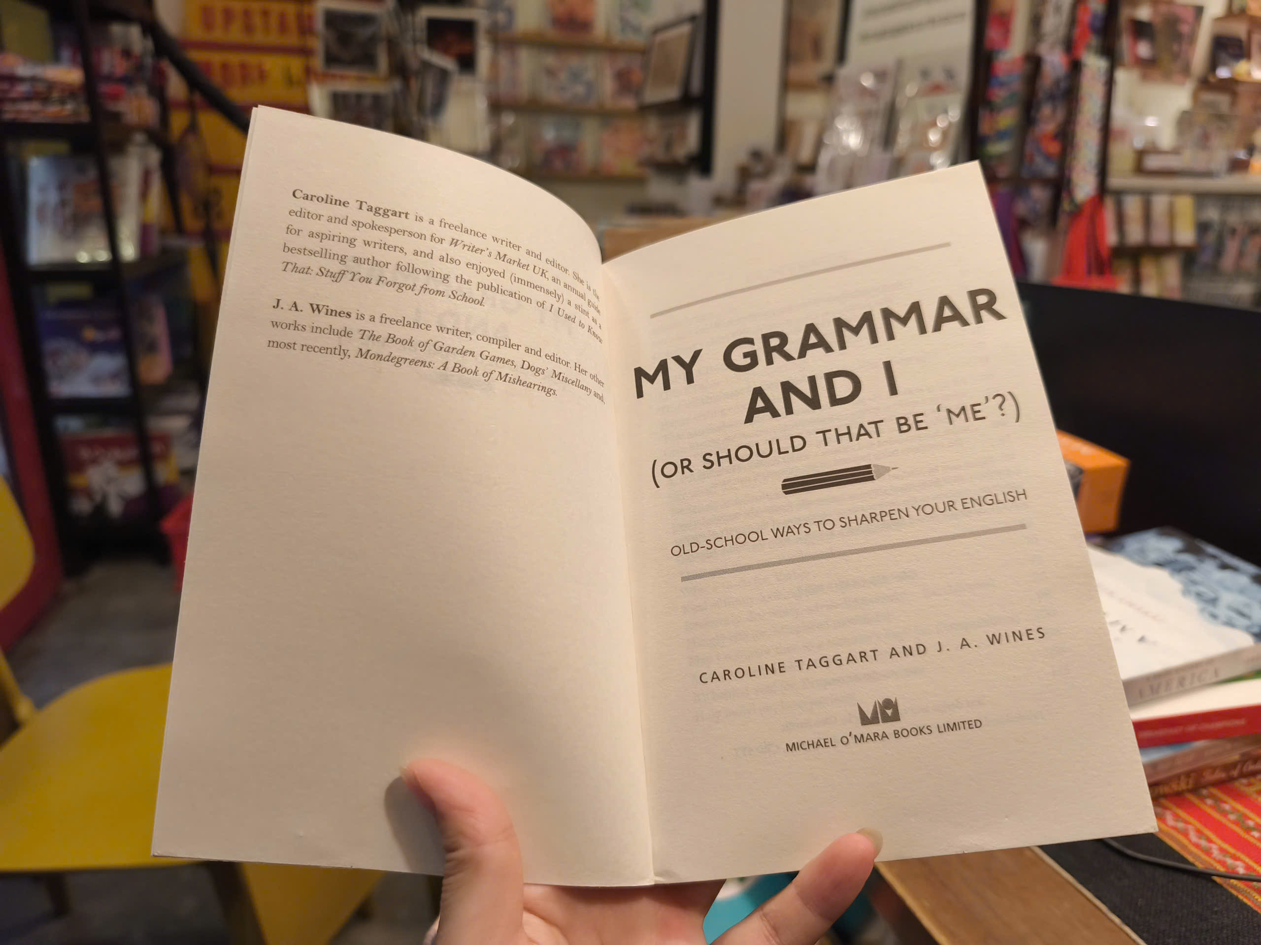 Sách - My Grammar and I by Caroline Taggart | Educational Self-Help English Book | Sách ngoại văn