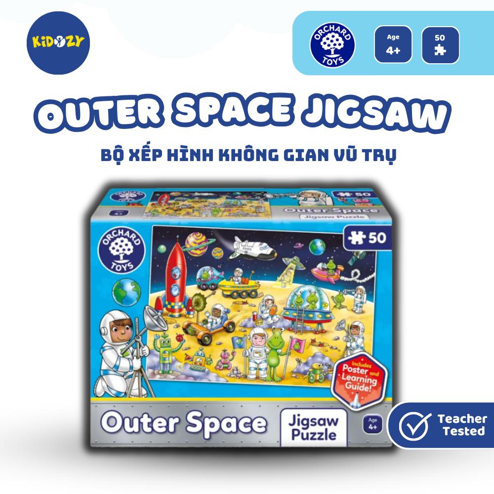 Bộ xếp hình Outer Space - Orchard Toys giúp trẻ phát triển kiến thức khoa học và kỹ năng quan sát